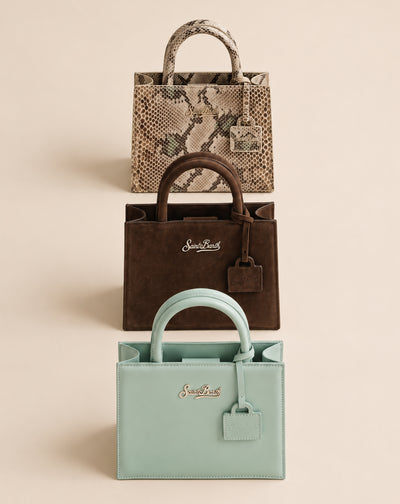 Borse in pelle e suede 