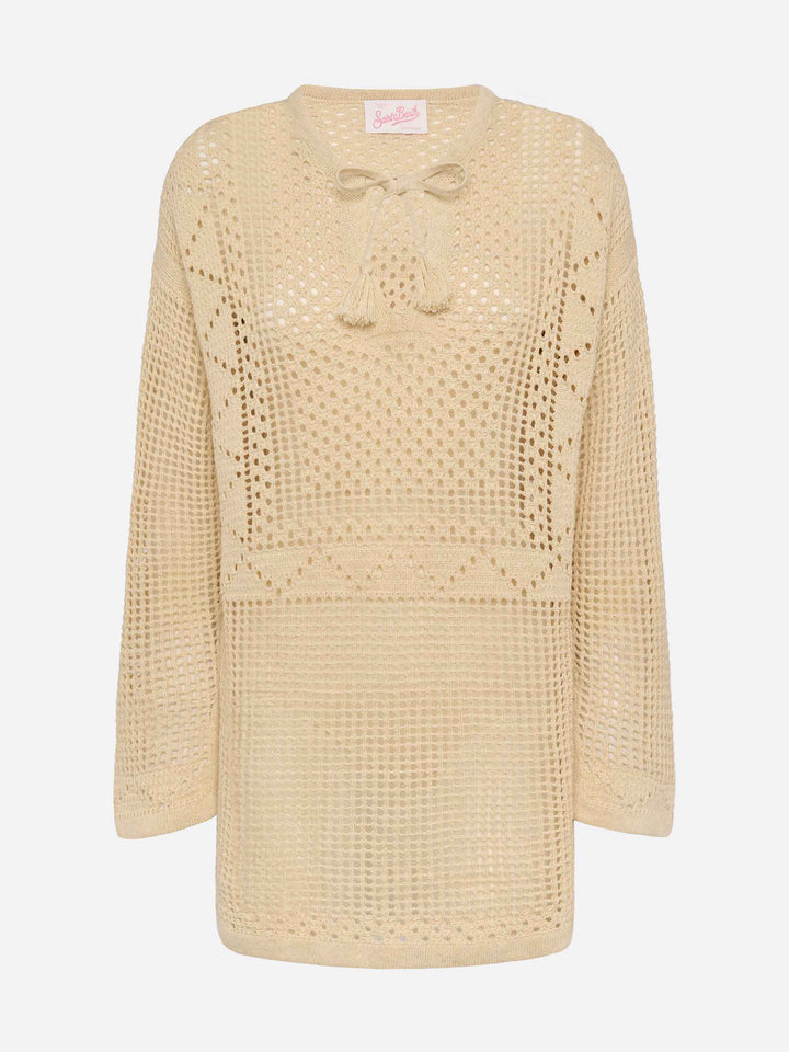 Alicia crochet mesh tunic - MC2 Saint Barth