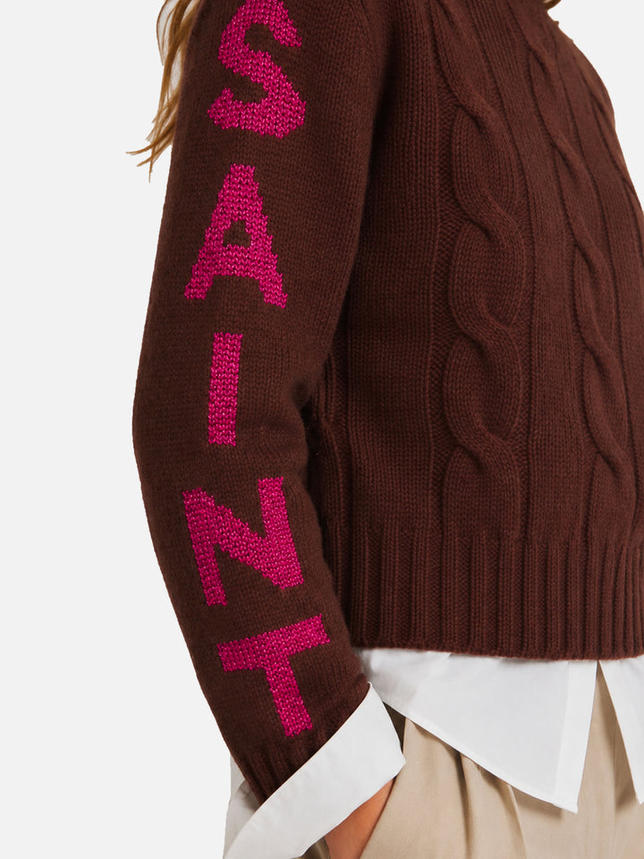 Rollkragenpullover Adler mit Saint Moritz-Jacquard 