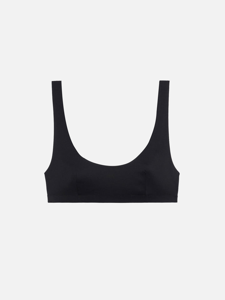 Bralette classica termosaldata nera Minerva