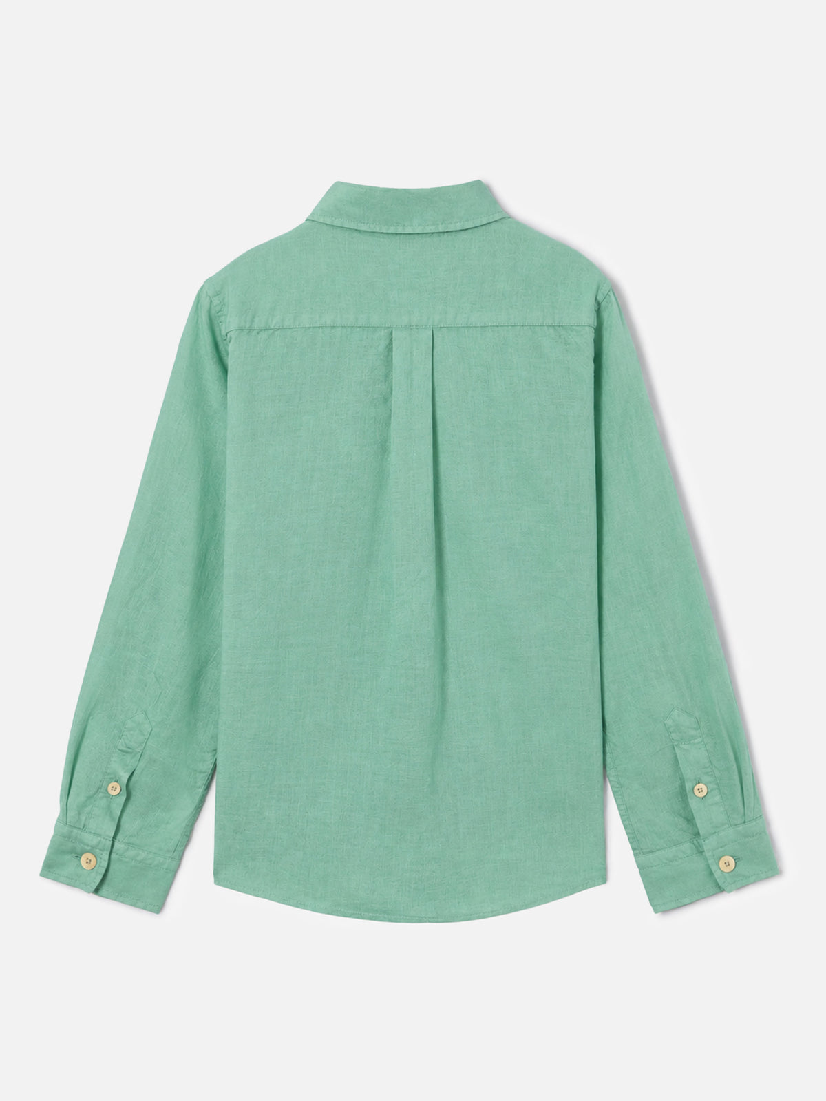 Chemise Agnes vert sauge en lin 
