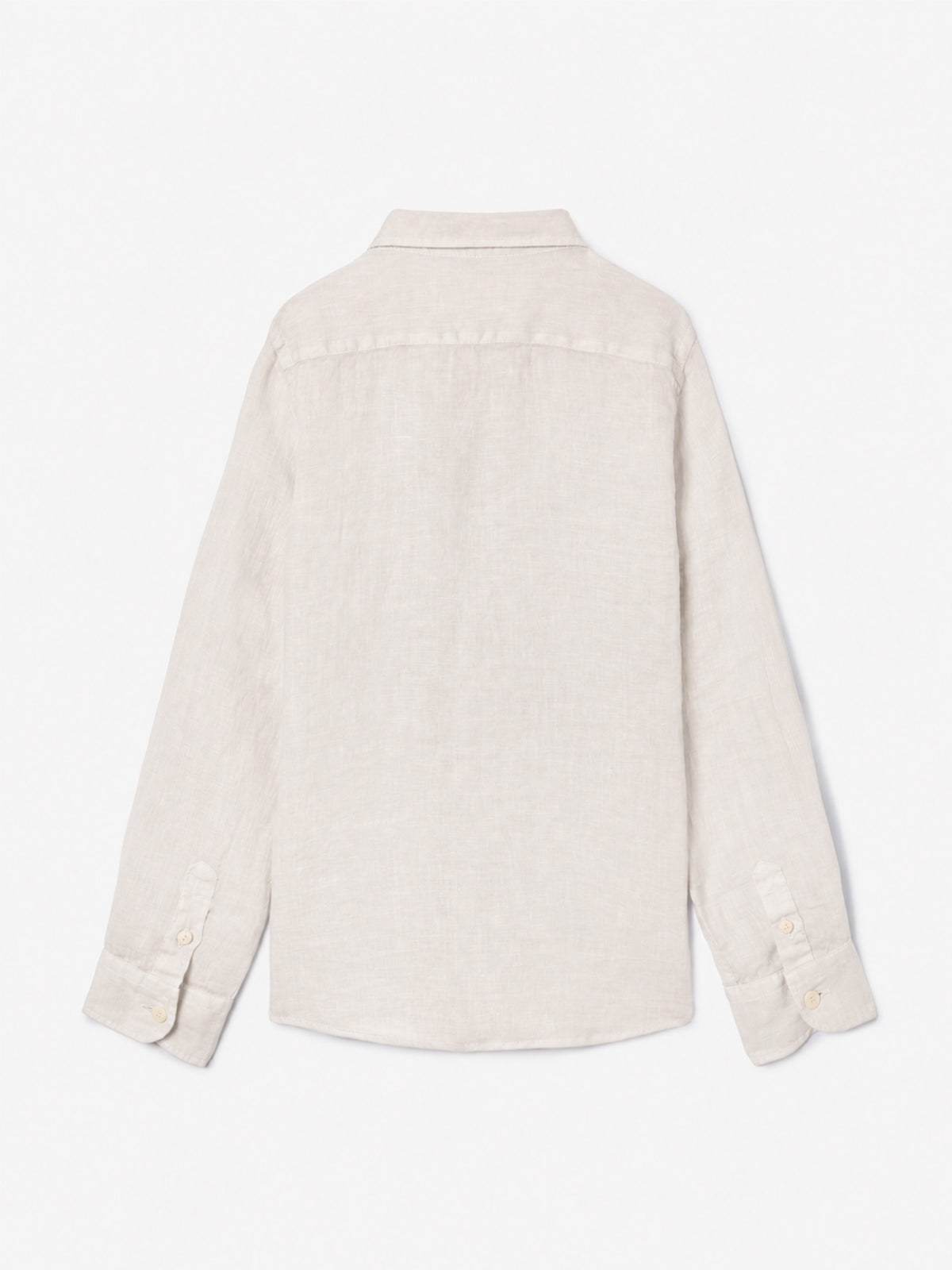 Chemise Agnes en lin blanc cassé 