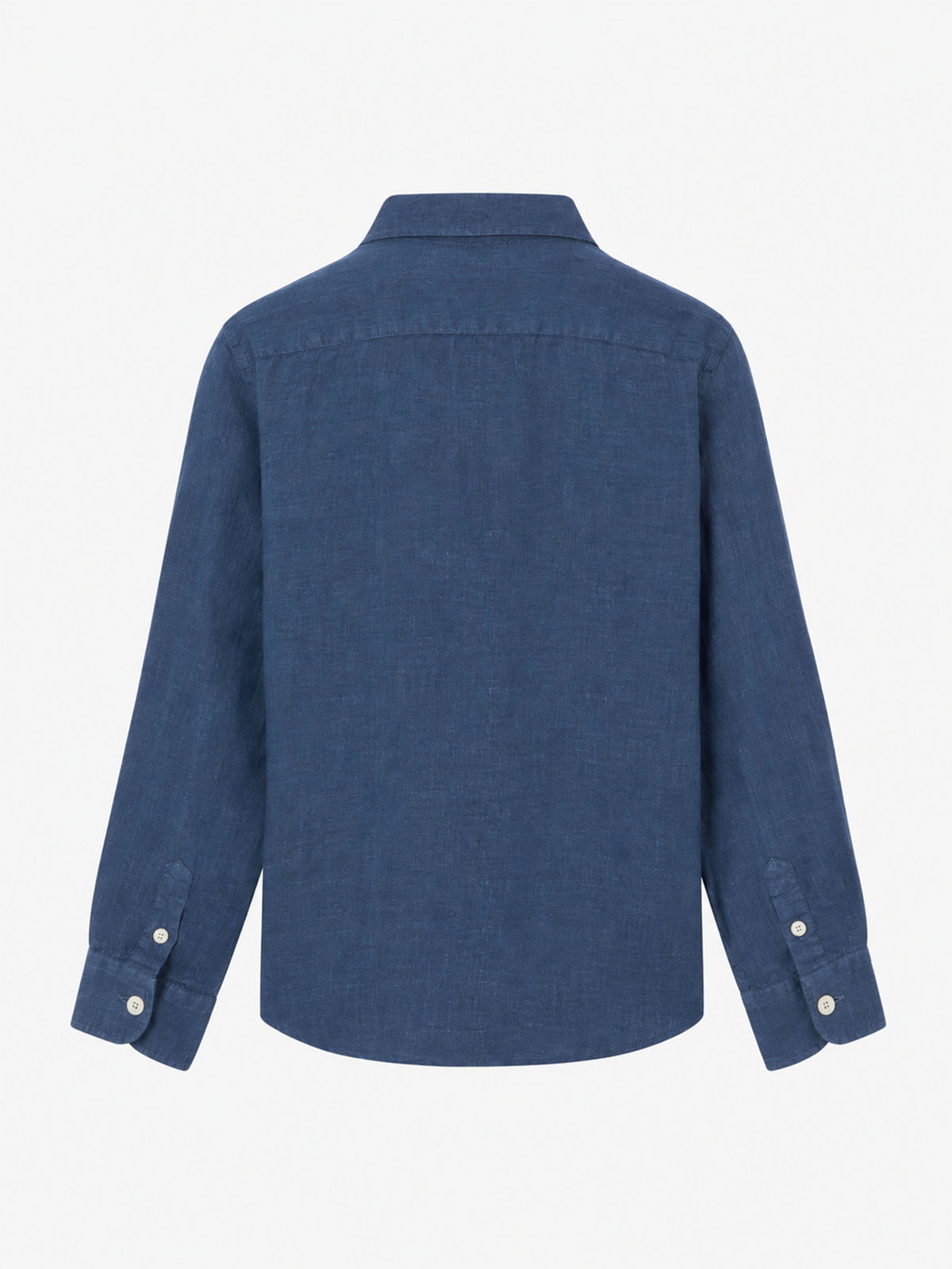 Navy blue Agnes linen shirt