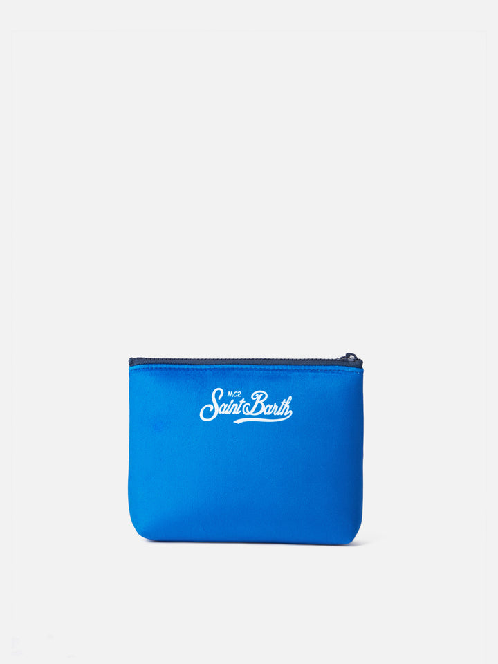 Wooly pochette Aline with Vacanze di Natale print | VACANZE DI NATALE SPECIAL EDITION - MC2 Saint Barth