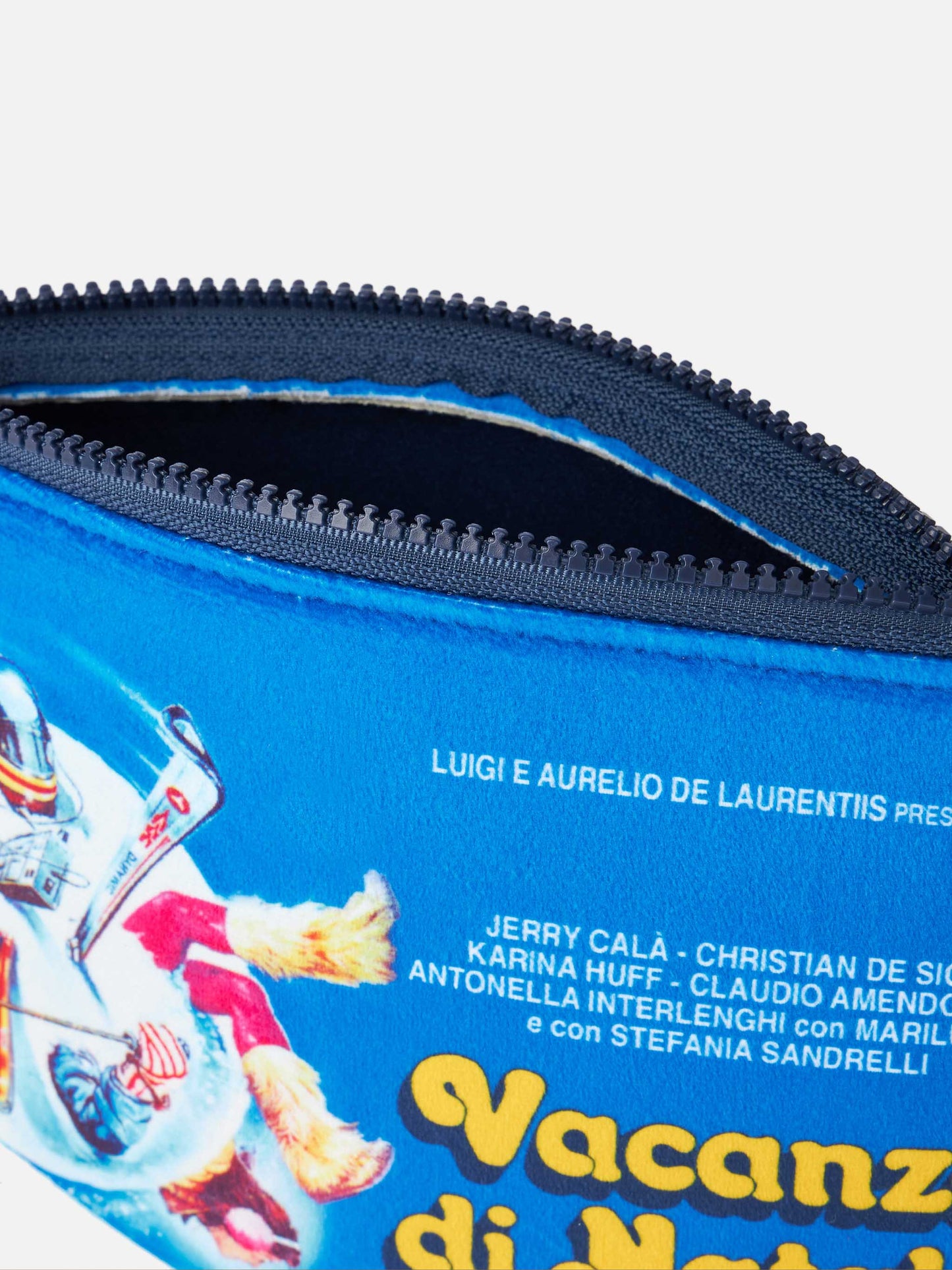 Wooly pochette Aline with Vacanze di Natale print | VACANZE DI NATALE SPECIAL EDITION - MC2 Saint Barth