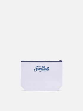Off white Aline pochette mit St. Moritz-Print | Special edition 