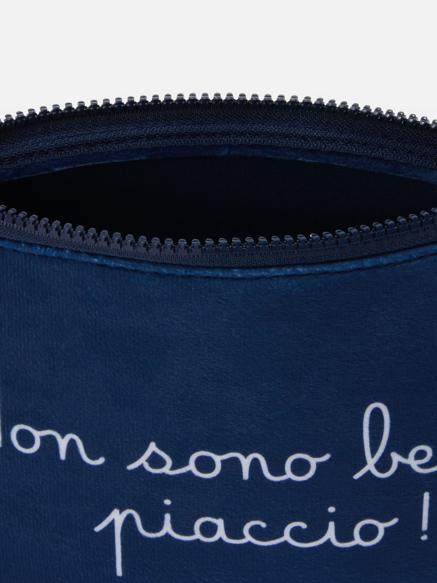 Pochette Wooly Aline con estampado Non sono bello, piaccio! | VACANZE DI NATALE SPECIAL EDITION 
