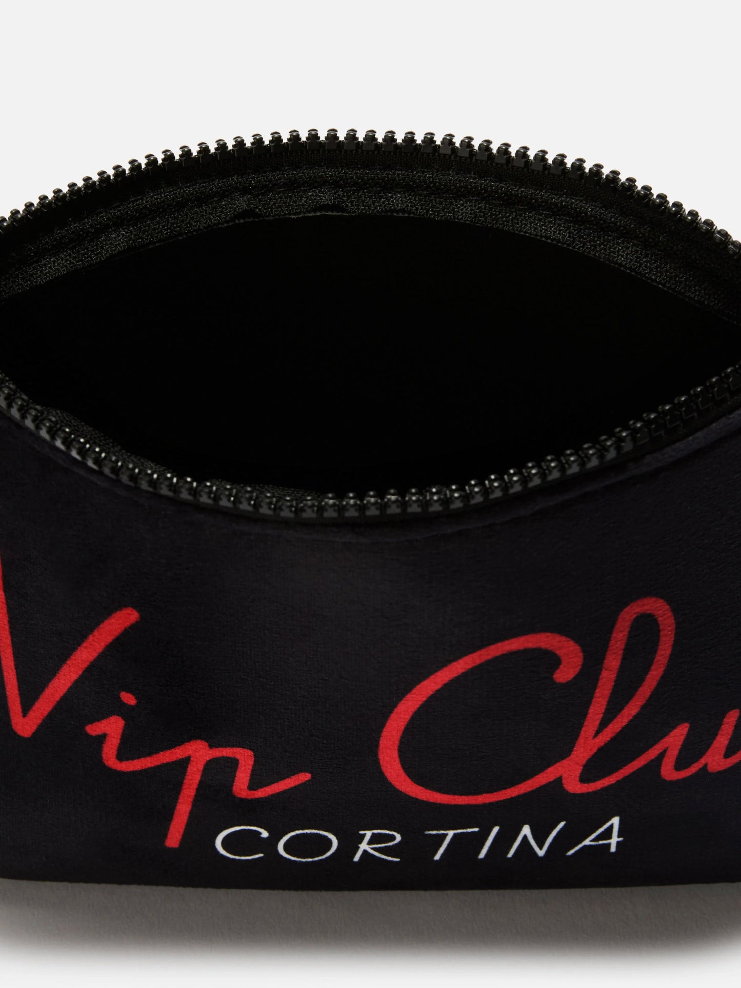 Aline Pouch in wool-effect fabric with Vip Club print | VIP CLUB SPECIAL EDITION