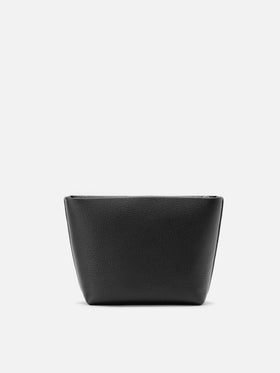 Aline Pouch in black leather