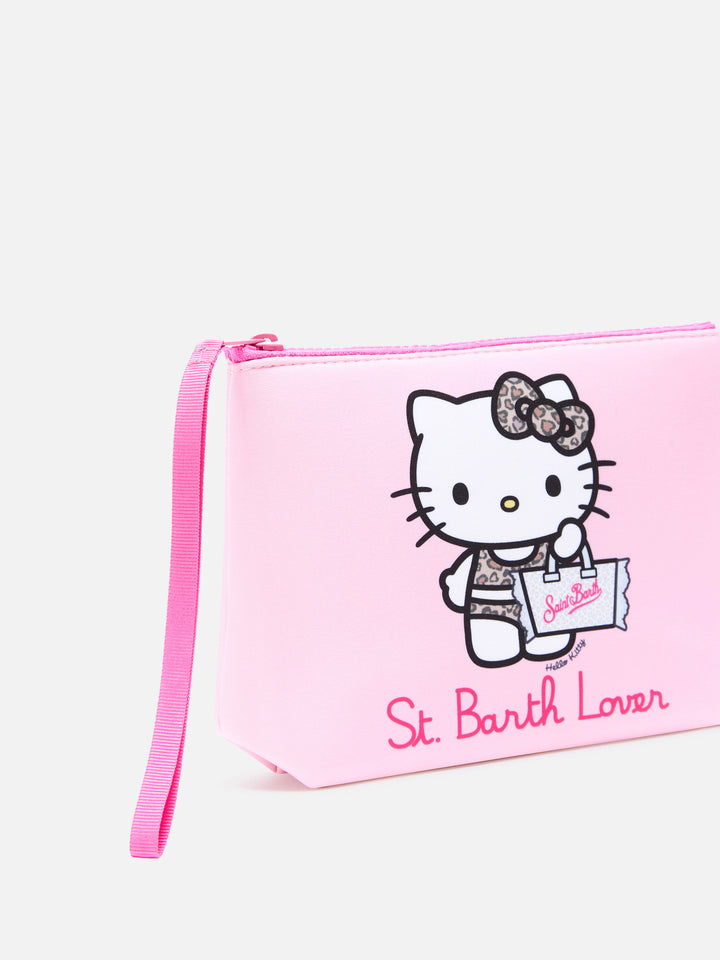 Pochette Aline en scuba con estampado Hello Kitty St. Barth Lover | Edición Especial 