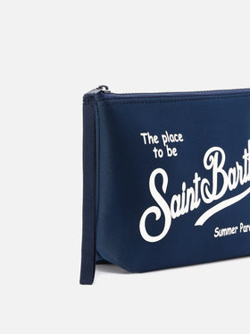 Pochette Scuba bleu marine 