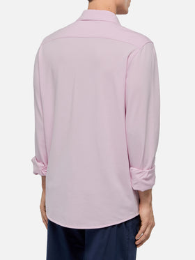 Amalfi pinkes Piqué-Trikot