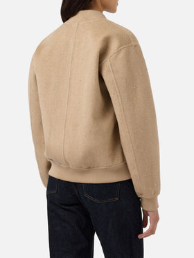 Bomber Adrien reversible de espiga con pedrería 