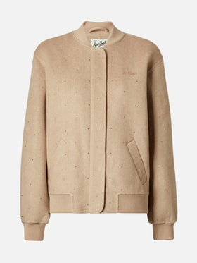 Bomber Adrien reversible de espiga con pedrería 