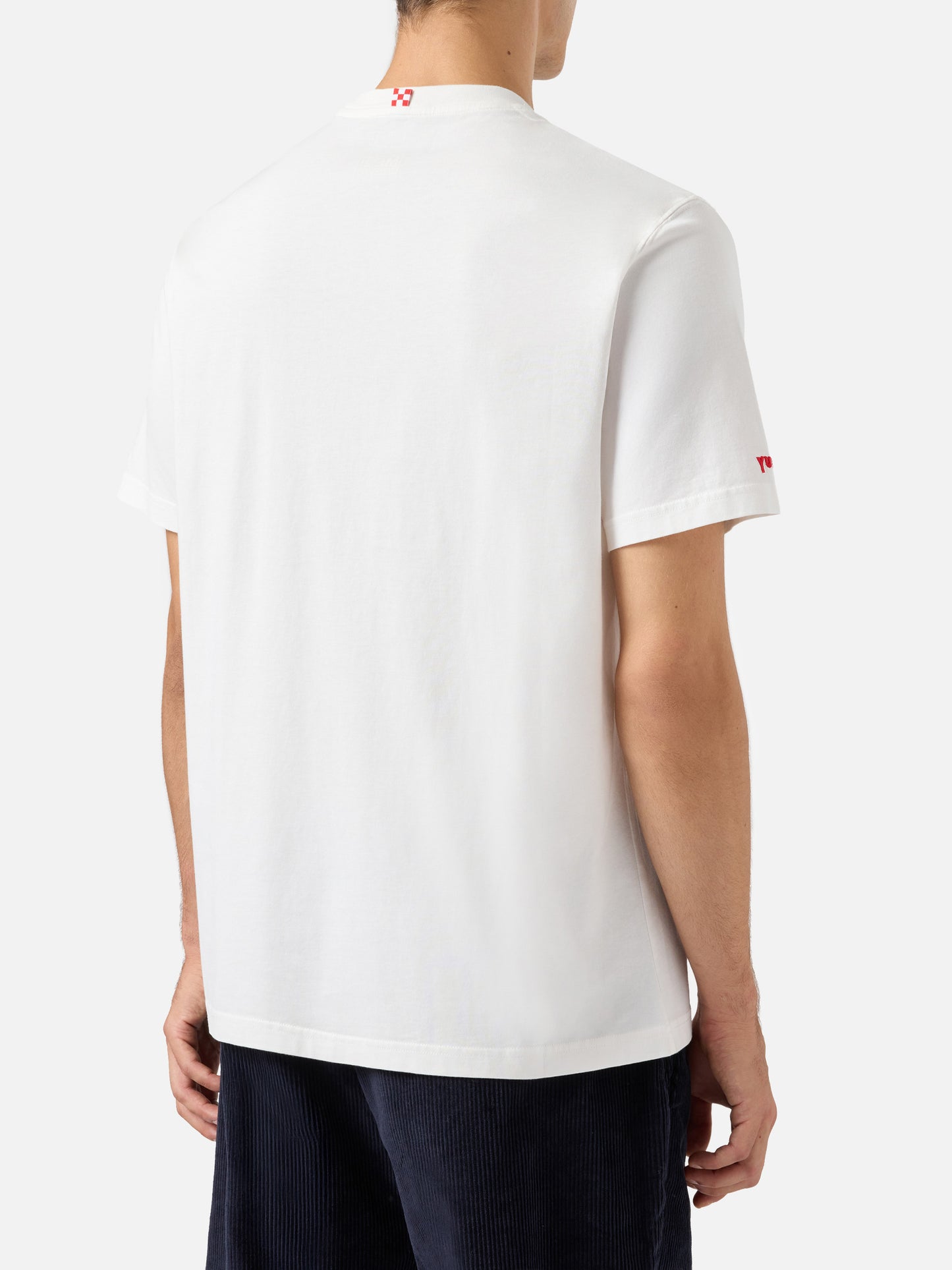 Camiseta invernal de algodón Arnott con bordado Praticamente Marocco... | YUPPIES SPECIAL EDITION 