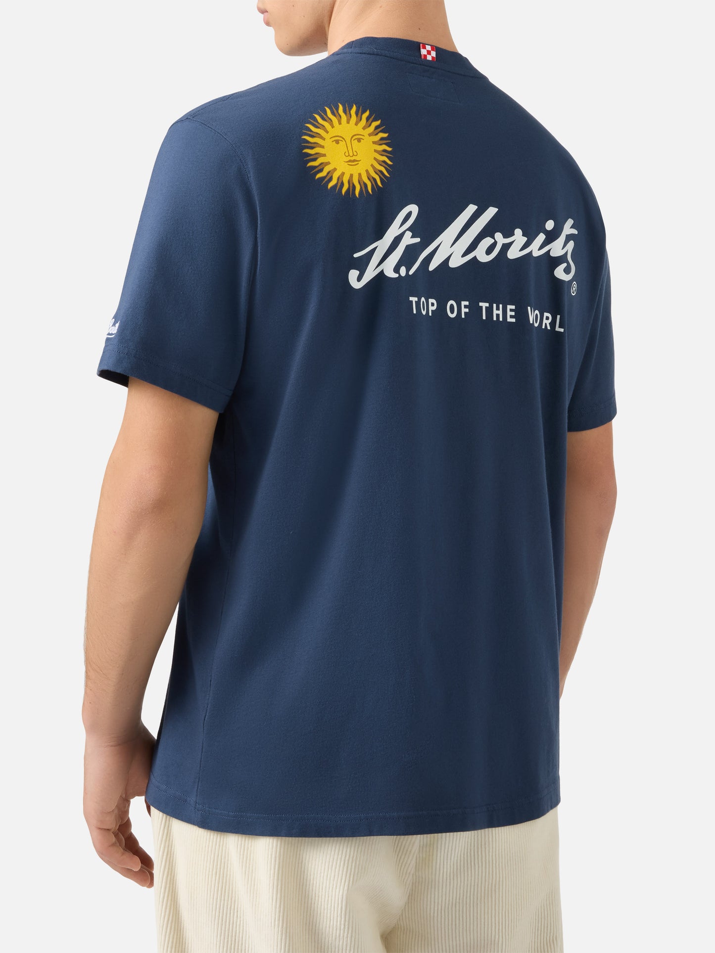 Winter-Baumwoll-T-Shirt Arnott mit St. Moritz-Print | ST. MORITZ TOP OF THE WORLD SPECIAL EDITION