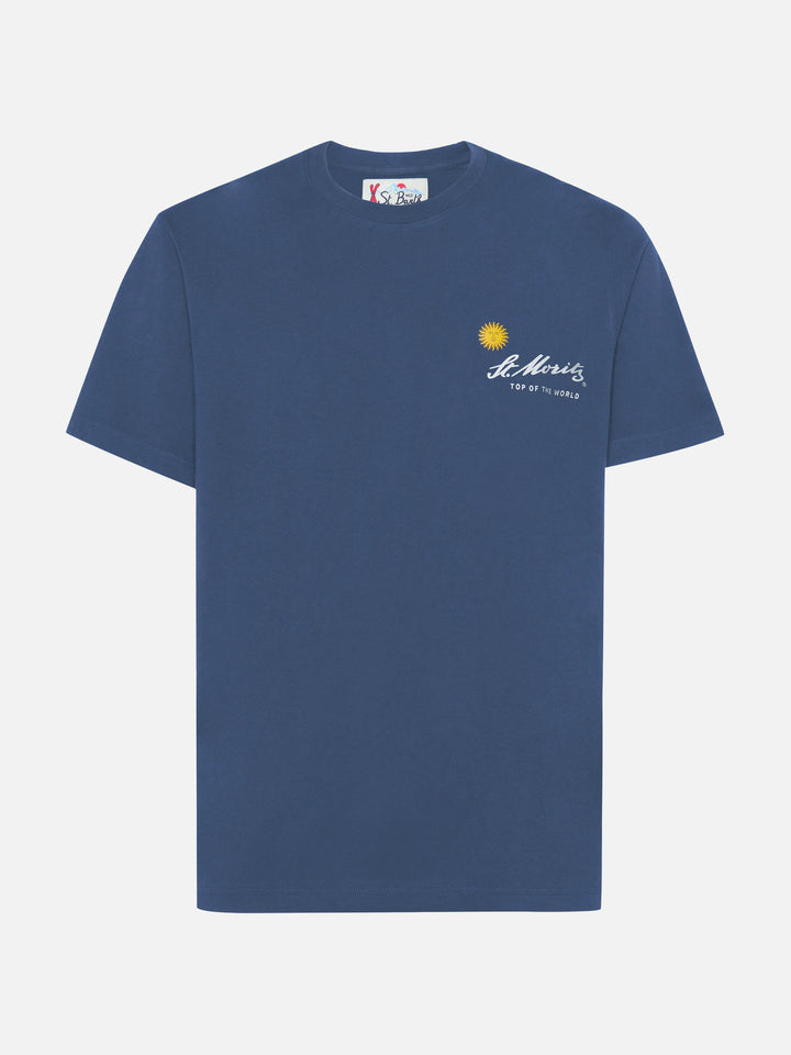 Winter-Baumwoll-T-Shirt Arnott mit St. Moritz-Print | ST. MORITZ TOP OF THE WORLD SPECIAL EDITION