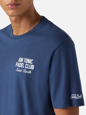 Arnott T-Shirt aus Baumwolle mit Gin Tonic Cocktail Padel Club-Print 