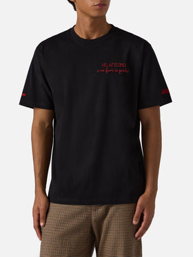 Winter cotton t-shirt Arnott with VELATISSIMO... embroidery | YUPPIES SPECIAL EDITION