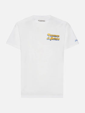 T-shirt Arnott Warm in cotone invernale con stampa locandina film | VACANZE DI NATALE SPECIAL EDITION