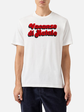 Winter cotton t-shirt Arnott Warm with logo film flock | VACANZE DI NATALE SPECIAL EDITION
