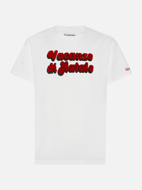 Winter cotton t-shirt Arnott Warm with logo film flock | VACANZE DI NATALE SPECIAL EDITION
