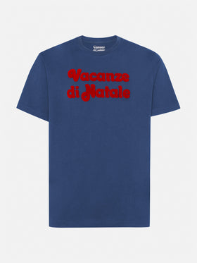 T-shirt Arnott Warm in cotone invernale con stampa flock locandina film | VACANZE DI NATALE SPECIAL EDITION