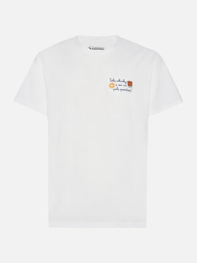 Winter cotton t-shirt Arnott Warm with Sole whisky e sei in pole position! embroidery | VACANZE DI NATALE SPECIAL EDITION
