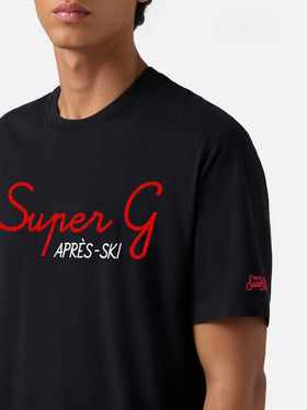 Winter-Baumwoll-T-Shirt Arnott Warm mit Super-G-Stickerei | SUPER G SPECIAL EDITION
