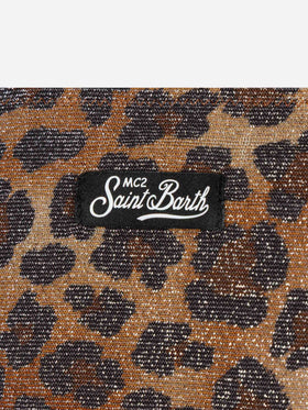 Aryanna animalier lurex bandeau bikini - MC2 Saint Barth