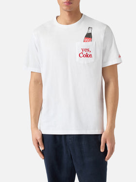 T-shirt Austin blanc avec imprimé Yes, Coke | Édition spéciale 