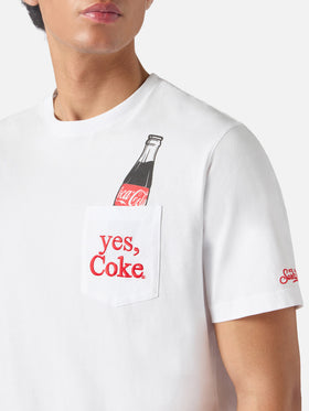 T-shirt Austin blanc avec imprimé Yes, Coke | Édition spéciale 