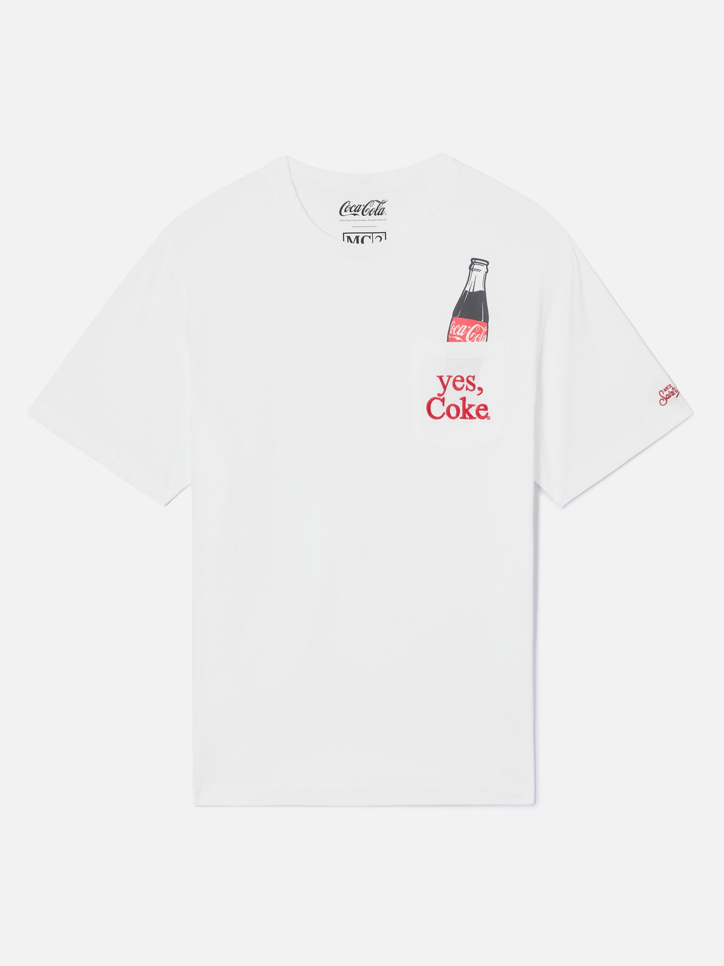T-shirt Austin blanc avec imprimé Yes, Coke | Édition spéciale 