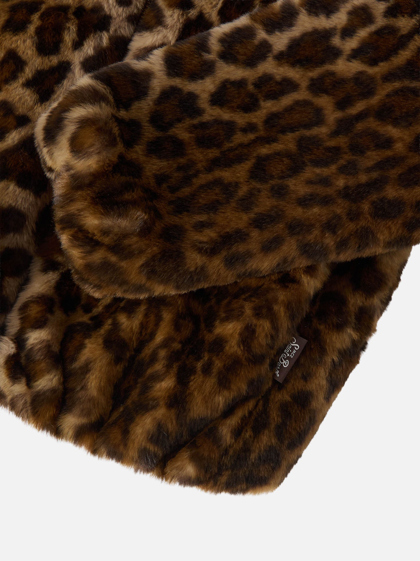 Aveline Kunstpelzjacke mit Leopardenmuster