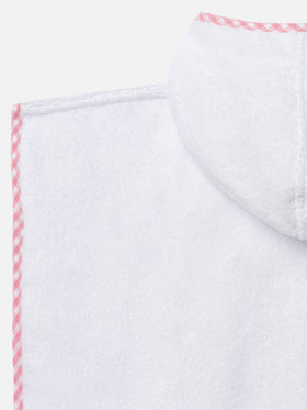 Cotton terry bathrobe with Un bagnetto e torno embroidery - MC2 Saint Barth