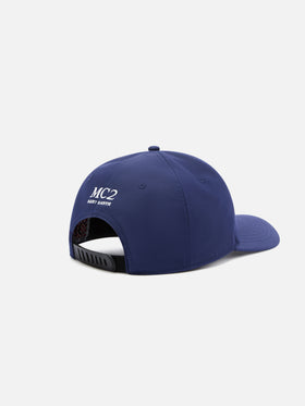 Gorra de béisbol con visera en azul marino con bordado Cigarette | CIGARETTE SPECIAL EDITION 