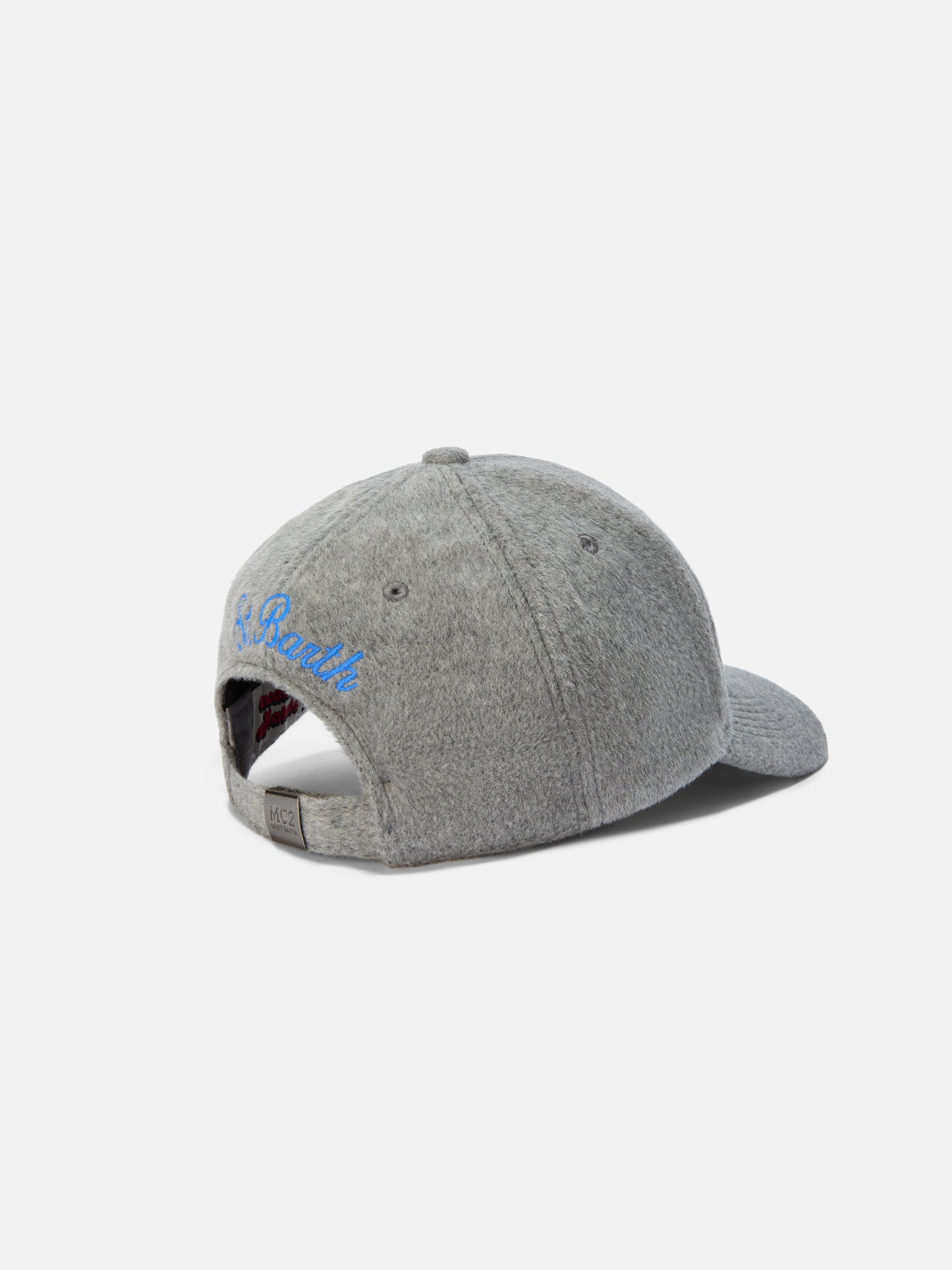 Baseballkappe aus Wollmischung mit Weihnachtsmotiv-Stickerei | VACANZE DI NATALE SPECIAL EDITION