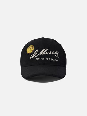 Casquette de baseball Wool en mélange de laine avec broderie St. Moritz | ST. MORITZ TOP OF THE WORLD SPECIAL EDITION 