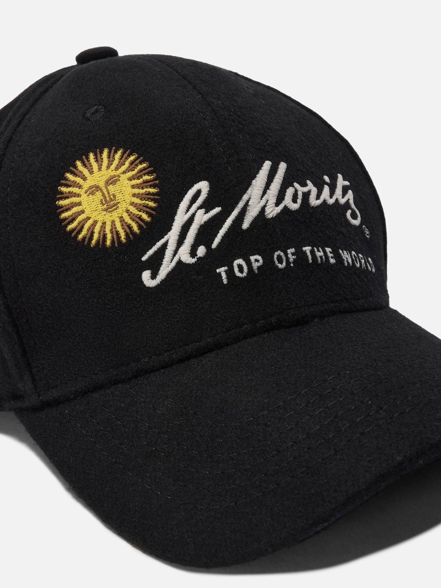 Casquette de baseball Wool en mélange de laine avec broderie St. Moritz | ST. MORITZ TOP OF THE WORLD SPECIAL EDITION 