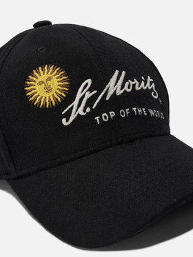 Casquette de baseball Wool en mélange de laine avec broderie St. Moritz | ST. MORITZ TOP OF THE WORLD SPECIAL EDITION 