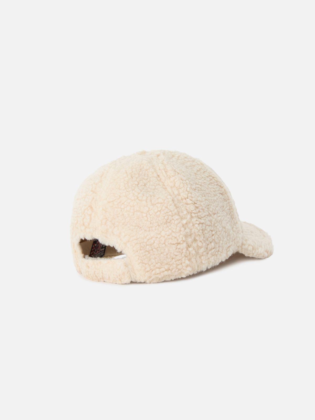 Gorra teddy beige Baseball con bordado del logotipo 