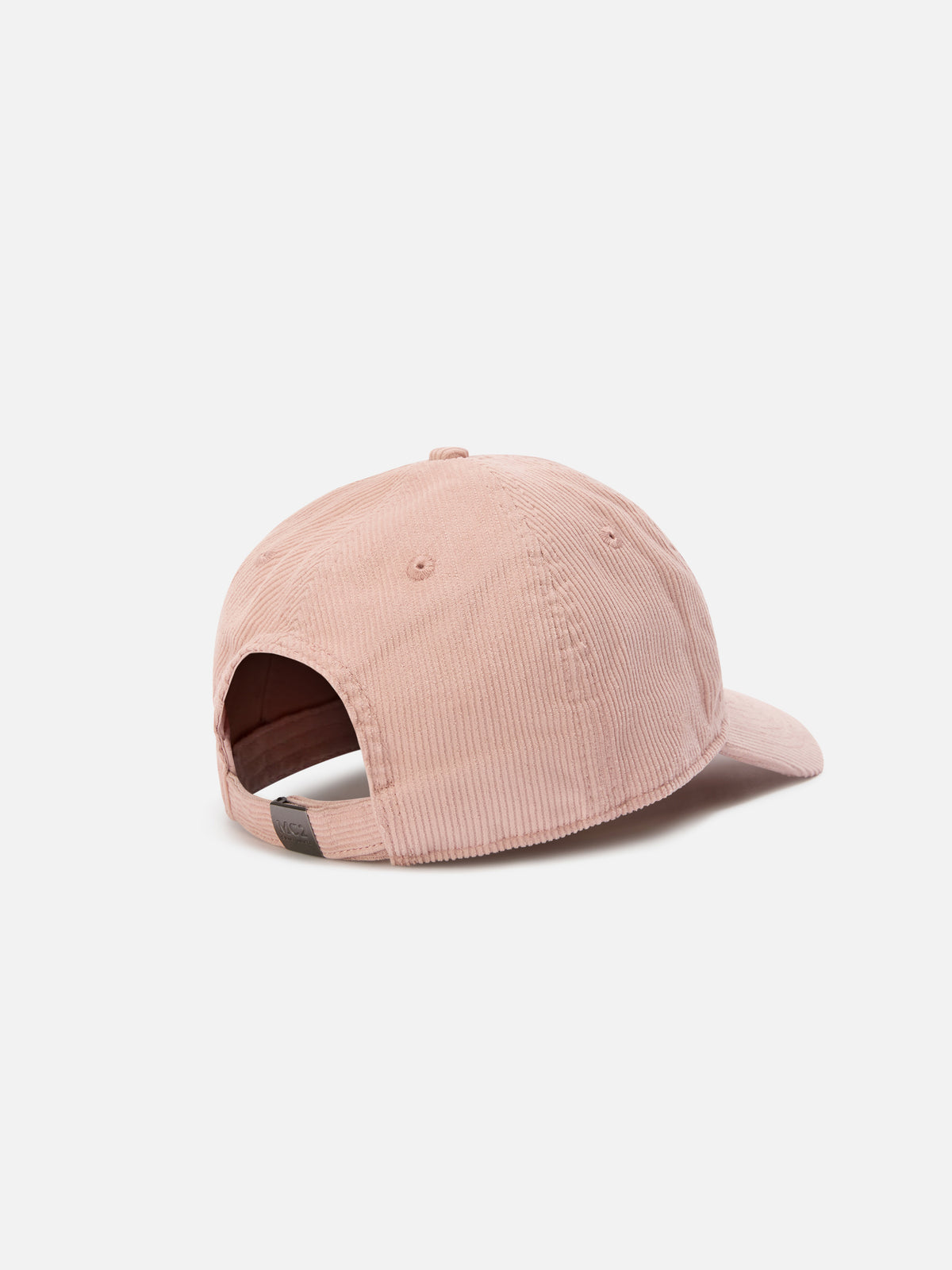 Cappello Baseball rosa in velluto a coste con ricamo logo