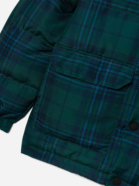 Giacca Baxter verde con stampa Snoopy sul retro | Special edition