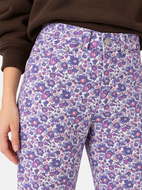 Jeans de denim con estampado floral Belleville Betsy | Special Edition 