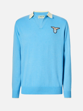 Polo en maille Belmont Light avec patch Lazio | SS LAZIO SPECIAL EDITON 