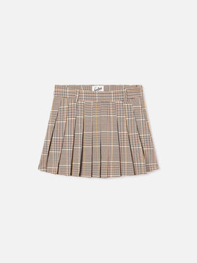 Blay Flanell-Minirock mit Tartanmuster 