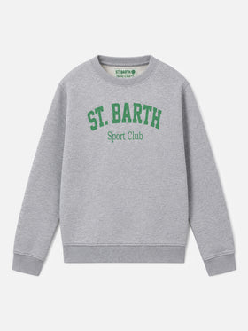 Sweatshirt garçon Bobby avec imprimé St. Barth sport club 