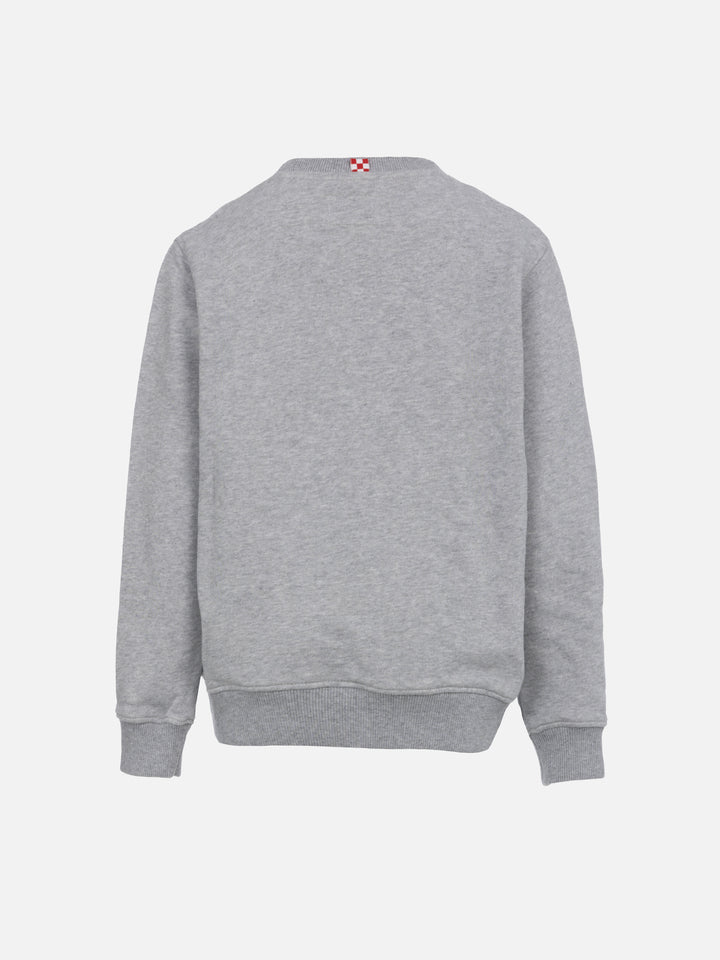 Boy sweatshirt Bobby with St. Barth sport club print - MC2 Saint Barth