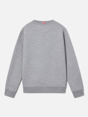 Sweatshirt garçon Bobby avec imprimé St. Barth sport club 