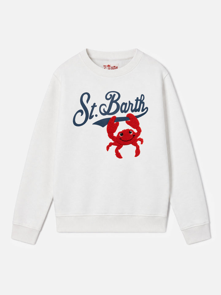 Off-white Bobby sweatshirt with terry crab patch